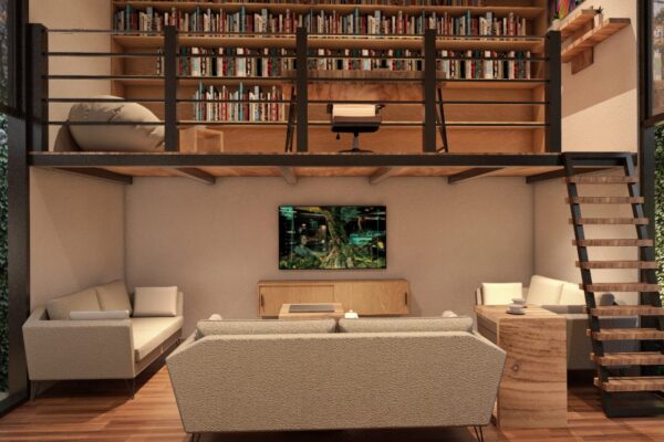 Proyecto Ejecutivo y Construcción de Casa en terreno inclinado para una familia.